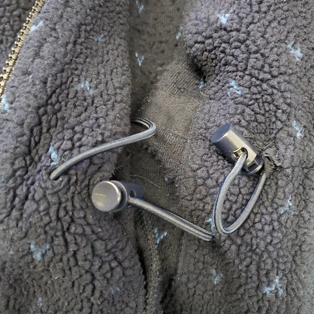Vintage Full Zip Fleece Shacket Teddy Jacket Soft Outdoors Women's Size Large - Picture 4 of 5